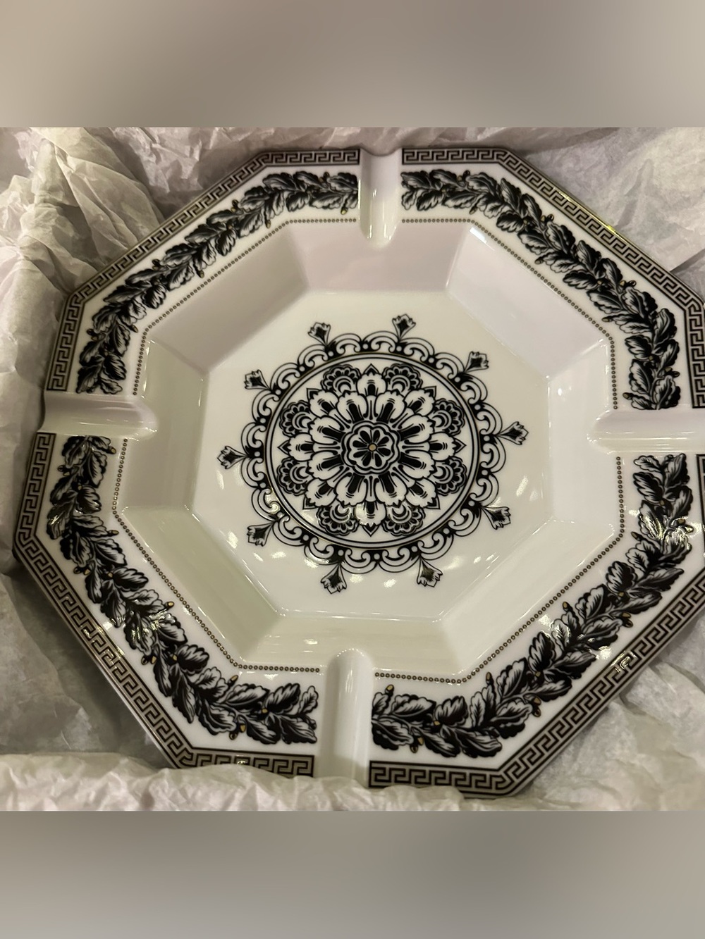 VERSACE Marqueterie Ashtray - Picture 7 of 7
